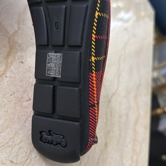 NWT Coach Marley Driver With Plaid Print. - Picture 10 of 12